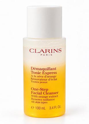 Clarins one-step facial cleanser — експрес-засіб для очищення обличчя, 100 мл