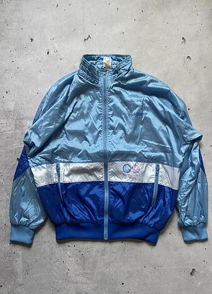 Вінтажна спортивна куртка олімпійка вітровка adidas originals