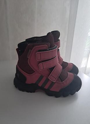 Черевики для дівчинки adidas рожеві