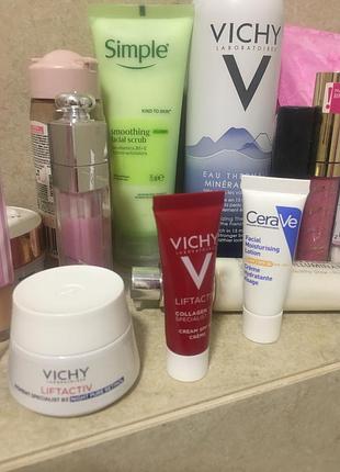 Лот косметики vichy eucerine cos de baha  ретинол корейська косметика крем