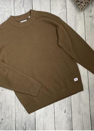 Чоловічий пуловер, светр, кофта від бренду jack&jones l(48), пог 55 см