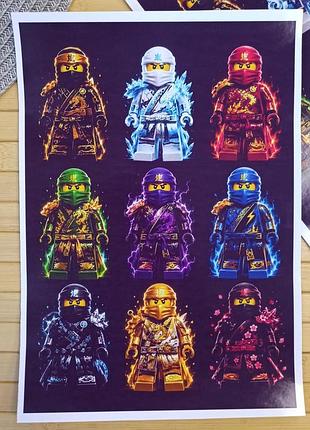 Стикерпак ниндзяго ninjago а5 (39738)