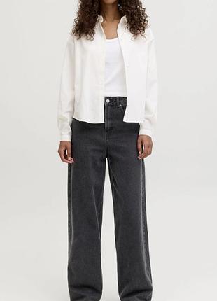 Жіночі джинси wide leg denim h&m
