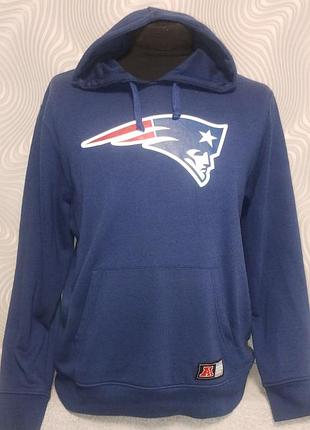 Чоловіча толстовка з капюшоном nike new england patriots therma fit nfl football