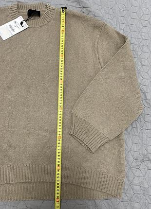 Светр бежевий джемпер кофта zara зара 7