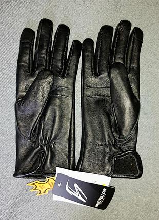 Кожаные перчатки hand fellow 4