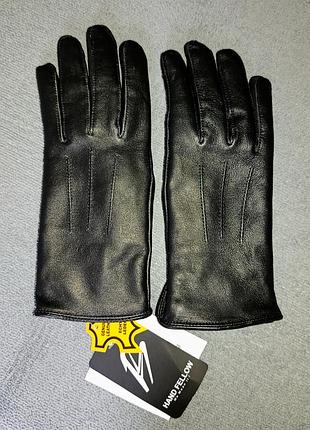 Кожаные перчатки hand fellow 3