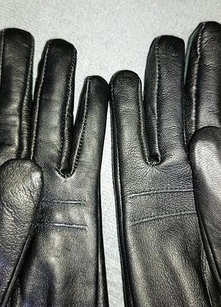 Кожаные перчатки hand fellow 5