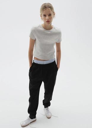 Спортивні штани на легкому флісі h&m m/l