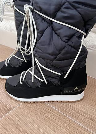 Чоботи жіночі adidas чорні 38 розмір