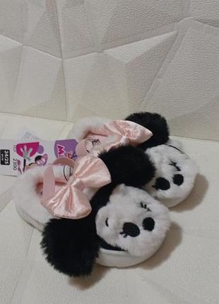 Капці для дівчаток та для хлопчиків minnie mouse