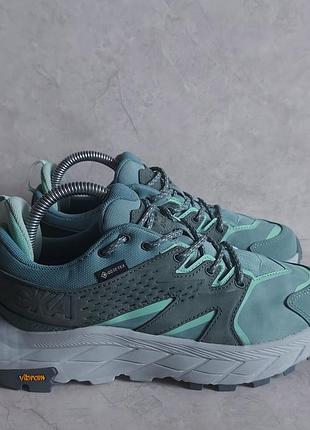 Треккинговые кроссовки hoka w anacapa low gtx в расцветке trellis / mercury