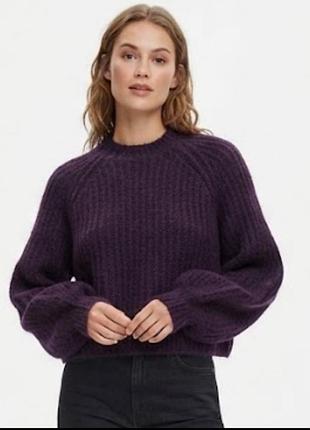 Жіночий светр zara фіолетовий