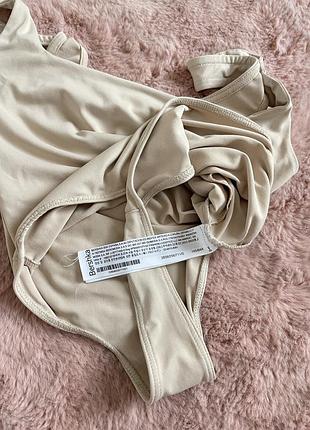 Молочне боді від bershka у розмірі s 4