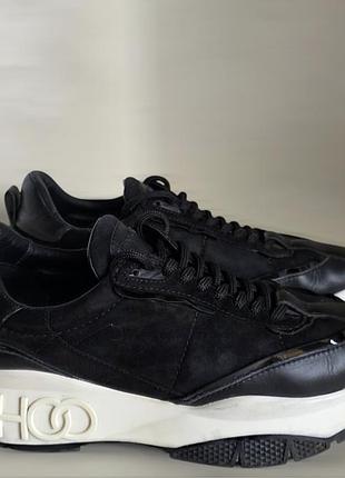 Кожаные кроссовки "jimmy choo raine" 3