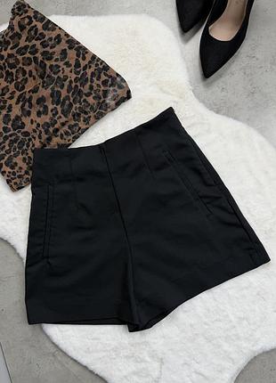 Zara шорти розмір xs чорні