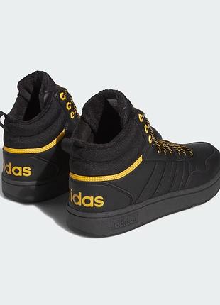 Демісезонні утеплені високі черевики кросівки adidas hoops mid 3.0 us 8,5-42-26,5 см