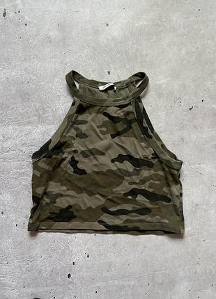Камуфляжний топ zara 2