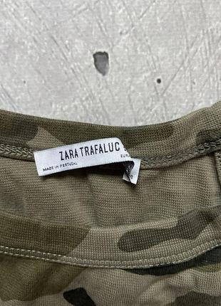 Камуфляжний топ zara 3