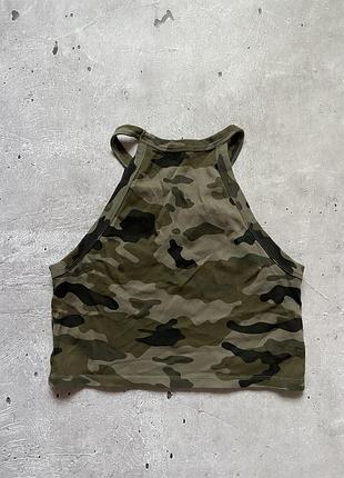 Камуфляжний топ zara