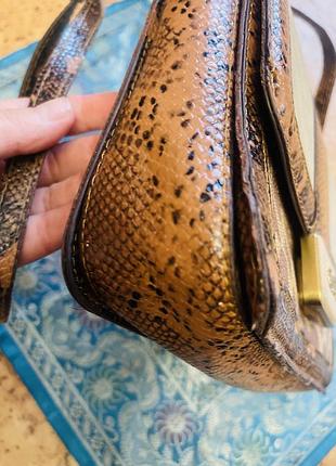 Сумка coach alie shoulder оригінал пітон 3