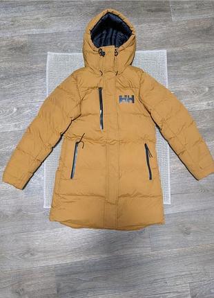 Куртка жіноча helly hansen high loft утеплена, гірчична, розмір xs
