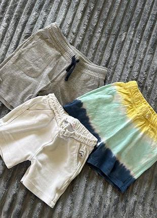 Шорти для хлопчика h&m, zara, сірі, білі, різнокольорові