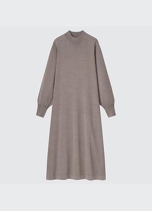Сукня uniqlo merino blend a-line, розмір m