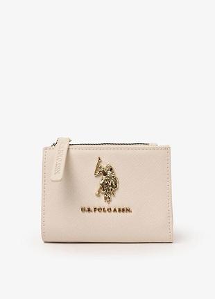 Елегантний жіночий гаманець u.s. polo assn. logo snap wallet