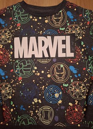 Світшот marvel на 6-7, 116-122 см 3