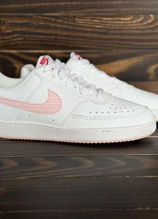 Nike w court vision lo white оригинальные кроссовки