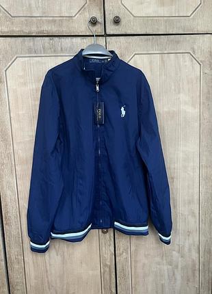 Куртка чоловіча polo ralph lauren синя