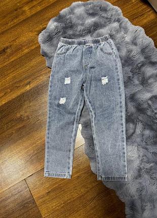 👖 детские джинсы mom