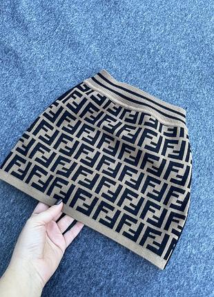 Спідниця дитяча  fendi з монограмою