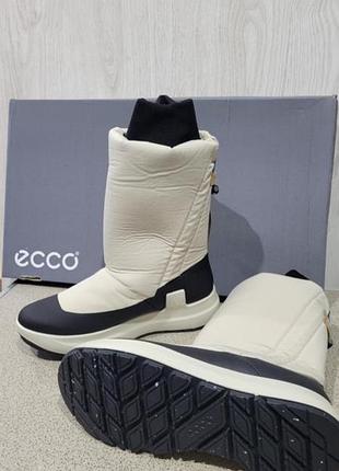 Зимние дутикиecco solice оригинал новые 3