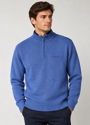 Светр чоловічий pierre cardin синій xl