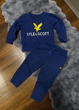 💙 детский спортивный костюм lyle & scott junior