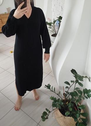 Тепла вчщана сукня зима