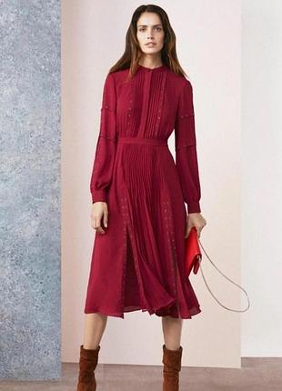 Довга жіноча сукня karen millen бордова