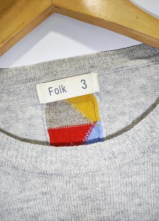 Светр чоловічий folk сірий 2