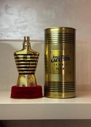 ‼️акція‼️ мега стійкі чоловічі парфуми jean paul gaultier le male elixir, у тубусі 125 мл трендові чоловічі духи солодкі парфуми чоловіча парфумерія