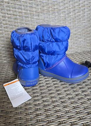 Зимові чоботи дитячі crocs c9