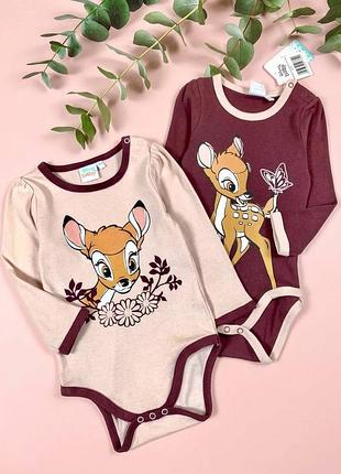 Боді з довгим рукавом disney, 86/92см