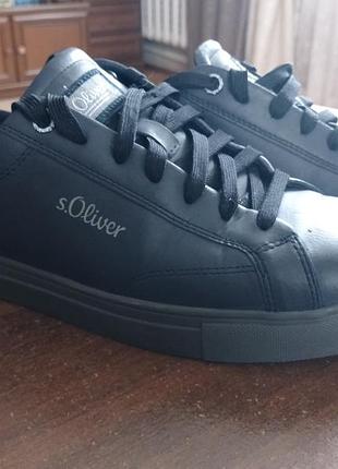Кроссовки нубук s.oliver 44-45р.идеальное состояние