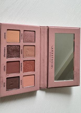 Тіні для повік anastasia beverly hills glam to go, 8 відтінків