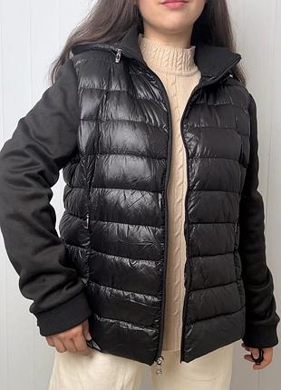 Куртка пуховик lauren ralph lauren чорна чоловіча