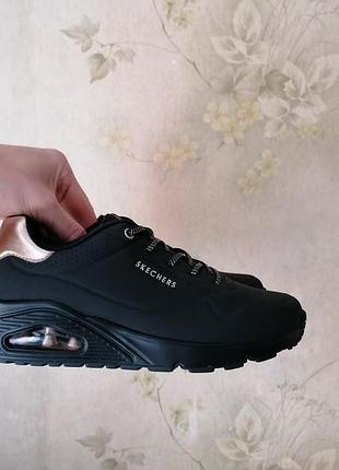 Skechers uno - shimmer away на стопу 25,5 см