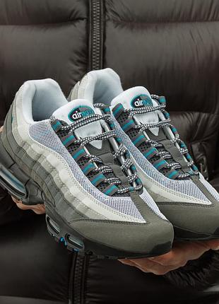 Кросівки чоловічі nike air max 95 "mint/grey/black"