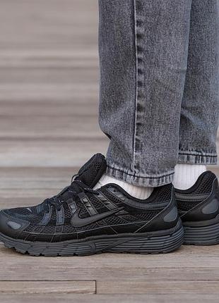Кроссовки мужские nike p-6000 black