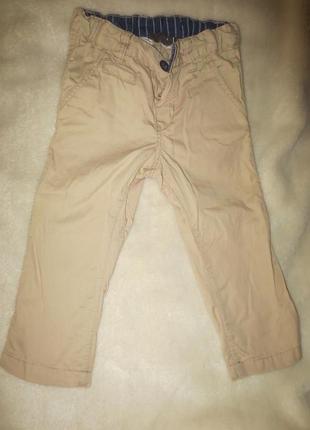 Зручні штани з плащової тканини, на талії регулюється